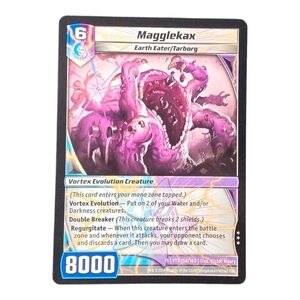 Magglekax Trading Card - Purple